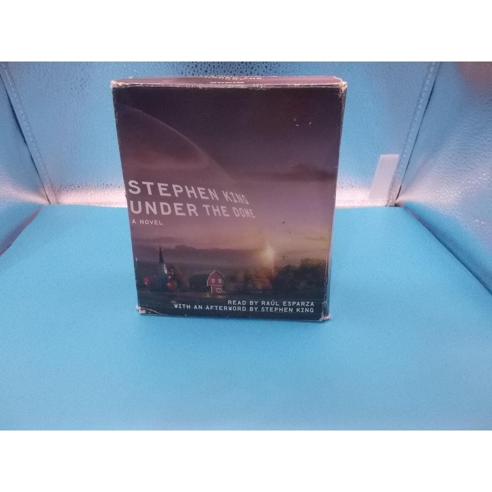 Stephen King Under the Dome Unabridged Audiobook 30 CD Set Raul Esparza 35 Hours